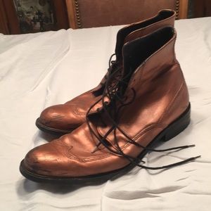 Valentino bronze boots